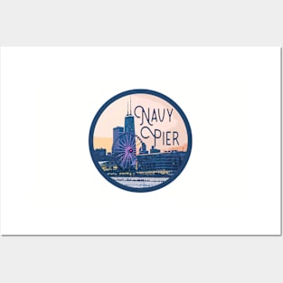 Navy Pier Decal Posters and Art